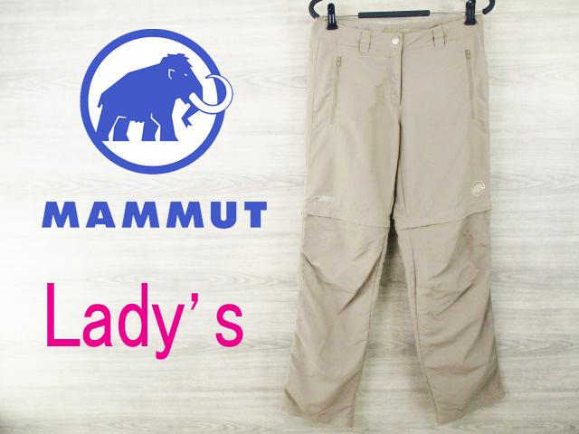 MAMMUT●レディース●マムート＜2WAY・アルパインパンツ＞MP1628y