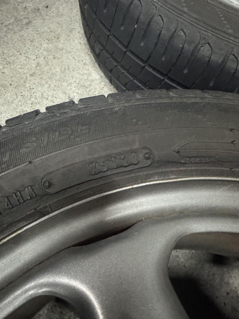 ハスラー純正　165/60R15 タイヤホイールセット
