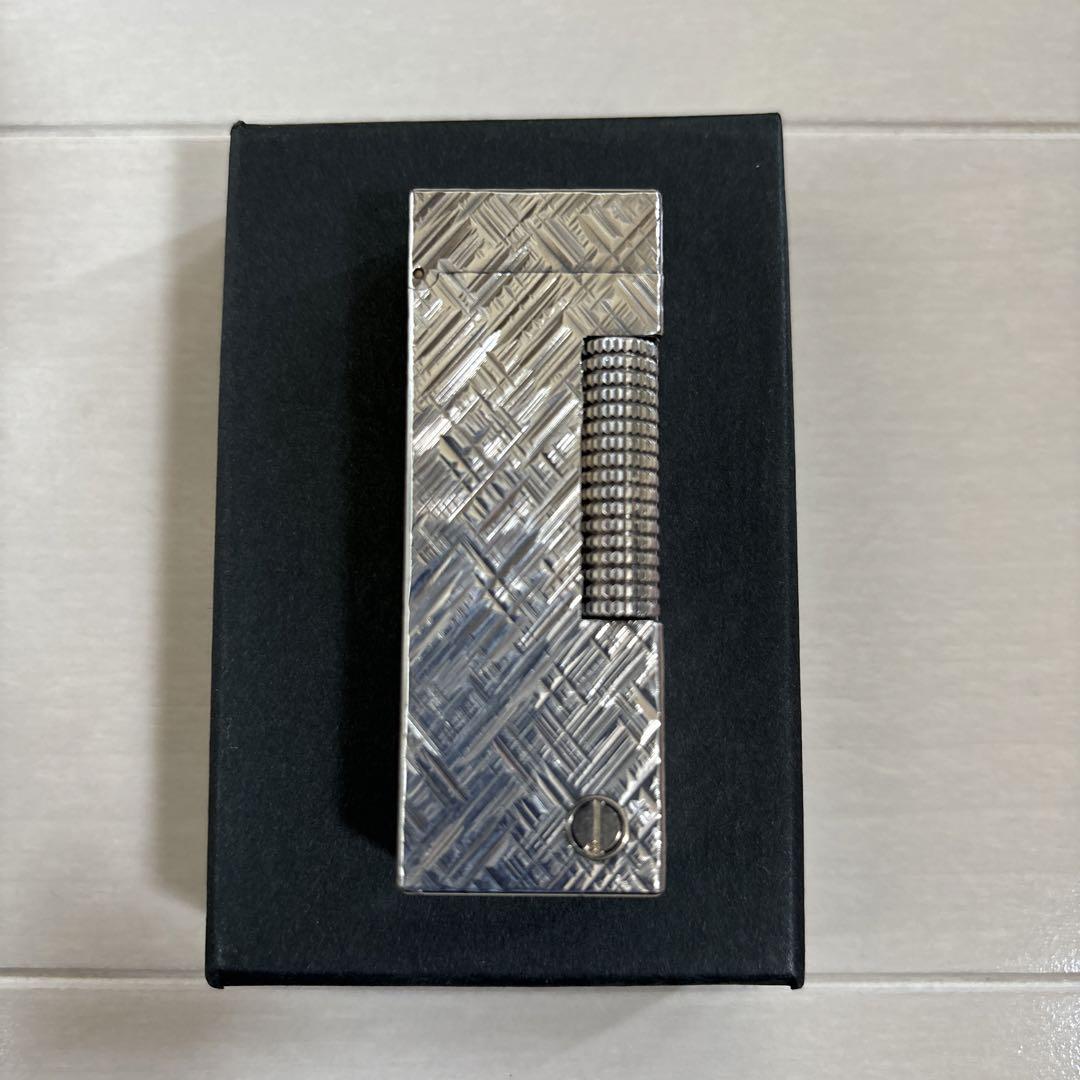 ダンヒルガスライターsilver