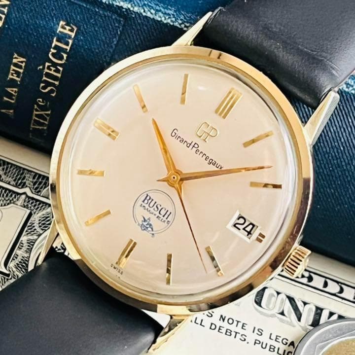 30 割引ディズニープリンセスのベビーグッズも大集合 訳あり 14k Gold Bezel ジラールペルゴ メンズ腕時計 自動巻 腕時計 アナログ 時計 Adolforamirez Es