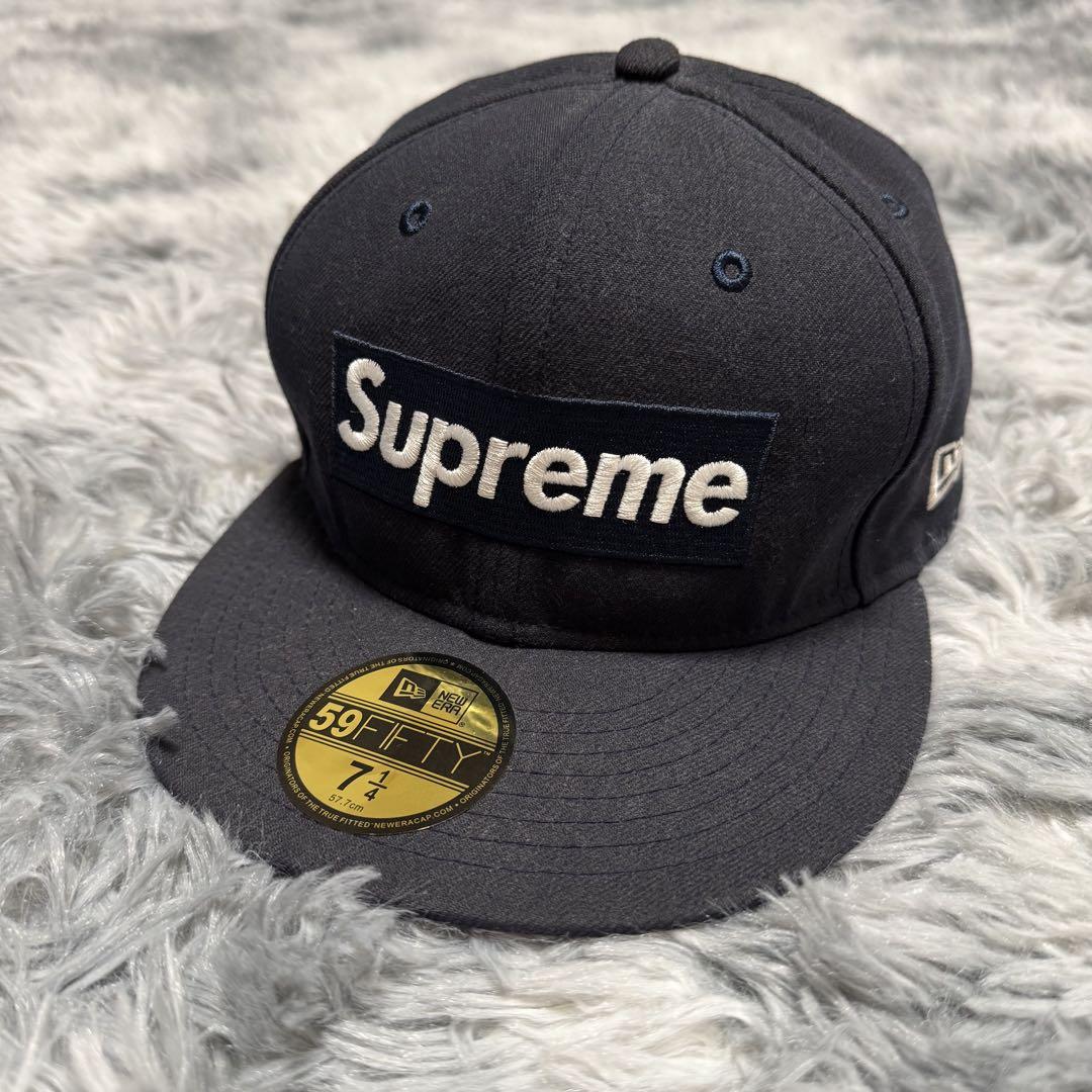 美品 SUPREME ×NEW ERA GORE-TEX キャップ 57.7cm