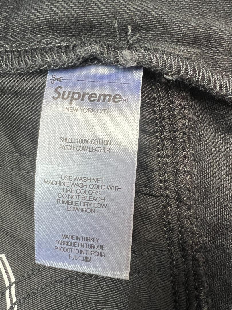 新品タグ付き 30 Supreme Girbaud black jeans