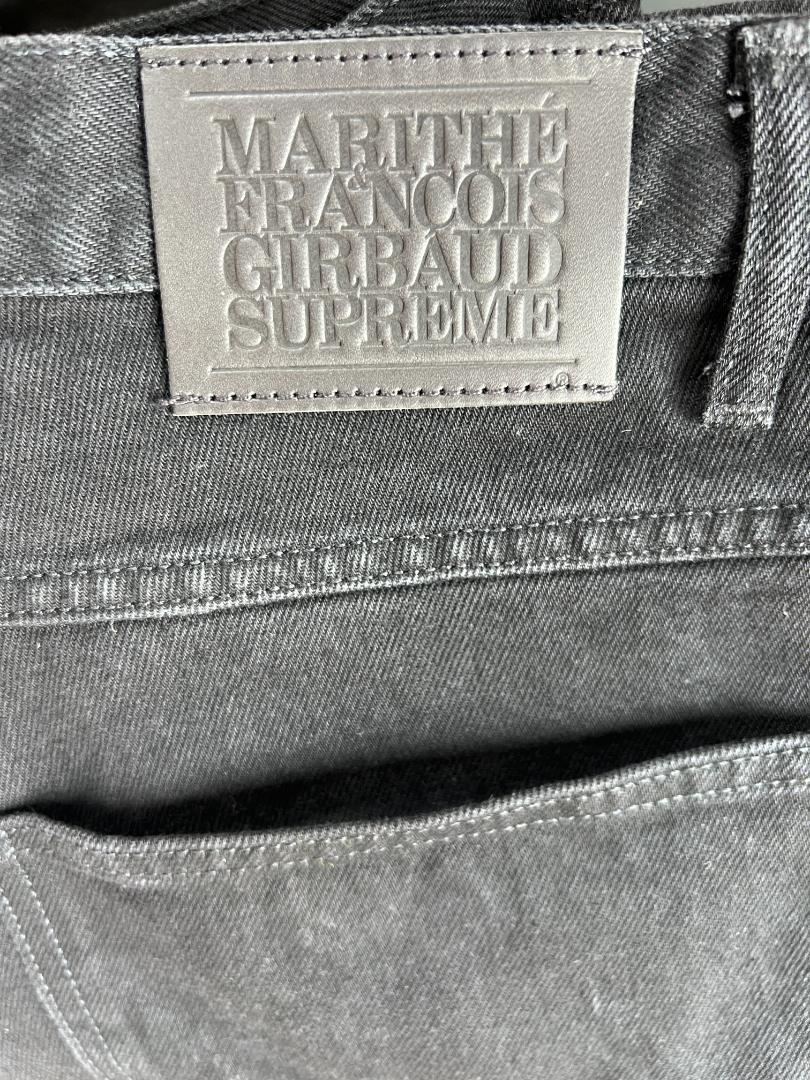 新品タグ付き 30 Supreme Girbaud black jeans