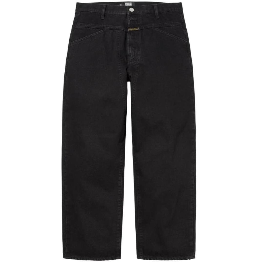 新品タグ付き 30 Supreme Girbaud black jeans