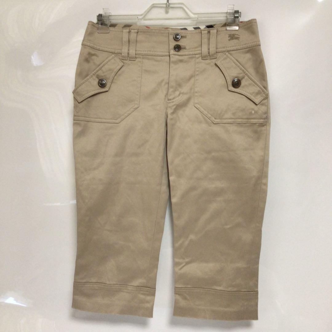 2319超美品 バーバリーブルーレーベル スカンツ キュロットパンツ 36