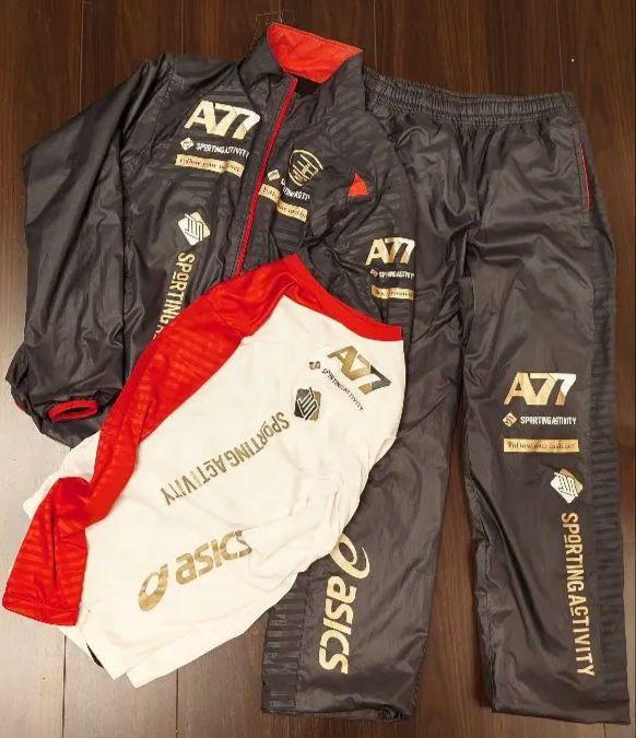 【空さん専用】ASICS A77 スポーツウェアセット 　Lサイズ
