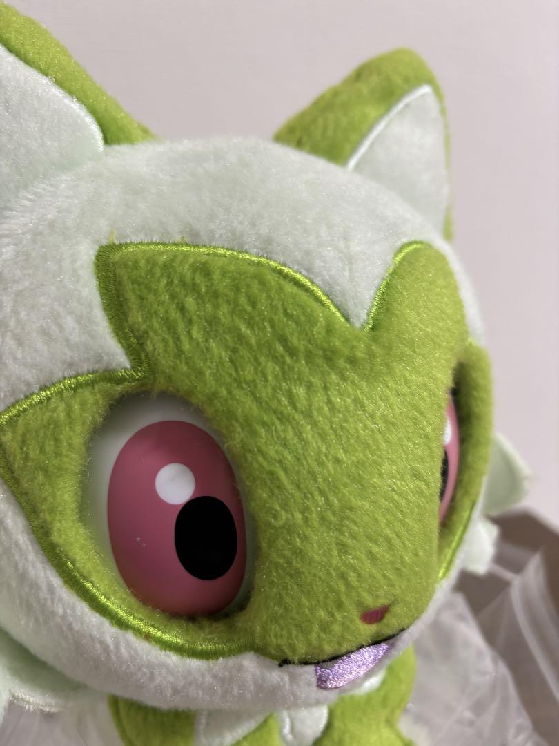 ポケットモンスター　なでてみつめて♪ぱちくりニャオハ　にゃおは　ポケモン