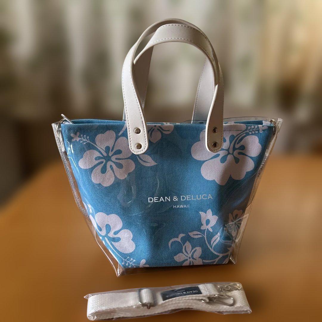 DEAN&DELUCAハワイ限定ブルー　3WAY トートバッグ HIBISCUS 3 WAY TOTE BAG - DEAN & DELUCA HAWAII