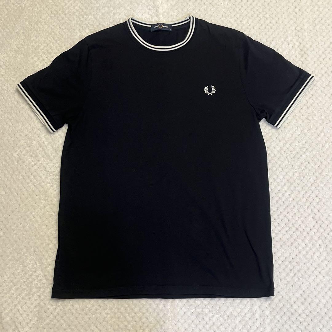 Fred Perry フレッドペリー 半袖Tシャツ 黒
