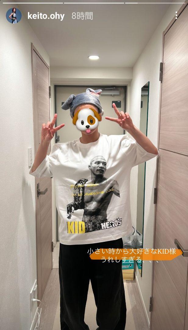 XLサイズ】山本KID徳郁 Tシャツ - メルカリ