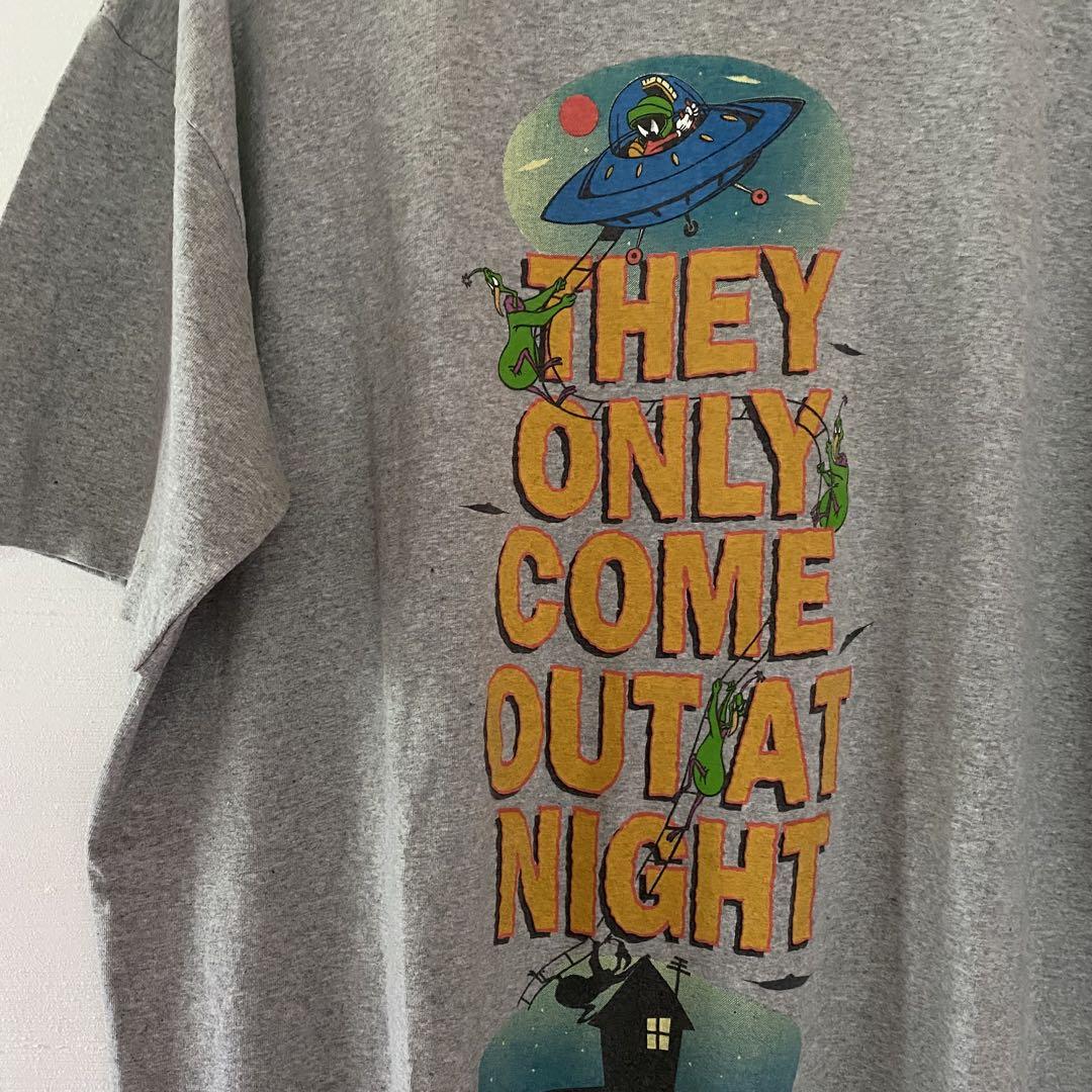 90s マービンザマーシャン tシャツ ルーニーテューンズ アニメt 鬼フェード 90年代 90s アメリカ製 ルーニー・テューンズ アニメ 半袖