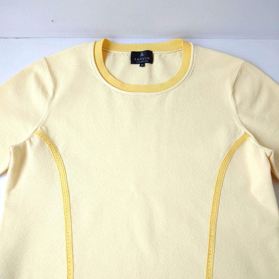 【極美品】 LANVIN ランバンコレクション 半袖カットソー 黄色 M