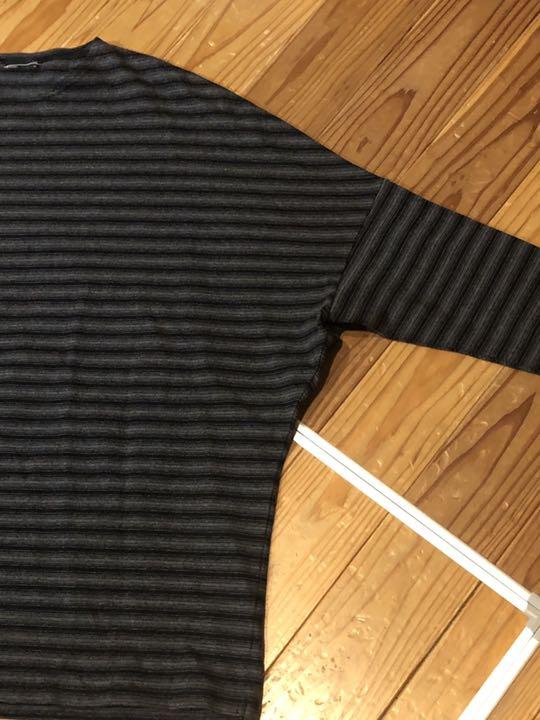 トップス dolman sleeve border