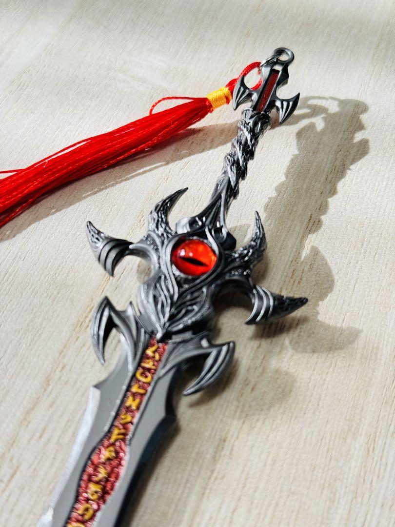 デビルソードアイ 剣 ミニ武器 キーホルダー アクセサリー