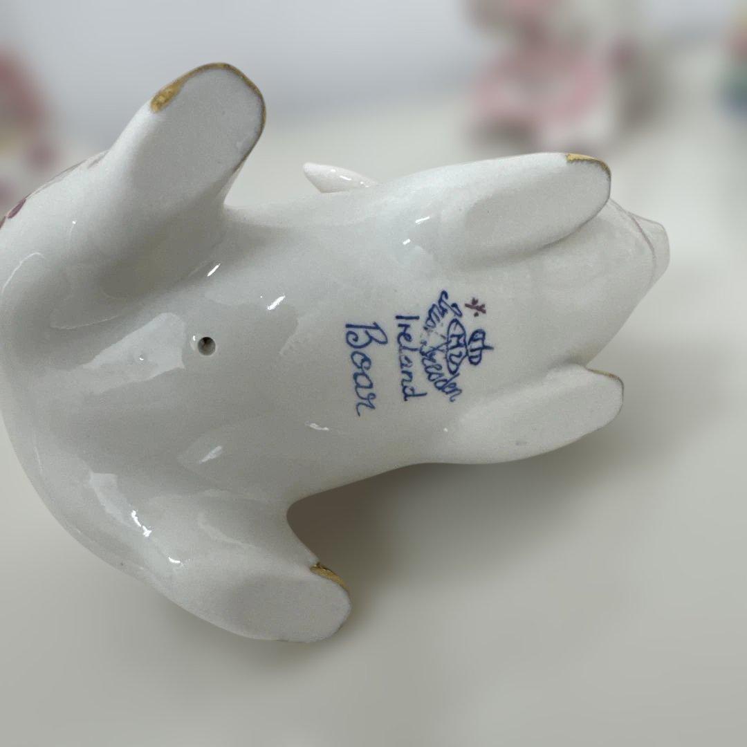 美品　アイリッシュドレスデン　置物　干支　動物 美品 アイリッシュドレスデン 置物 干支 動物 - メルカリ