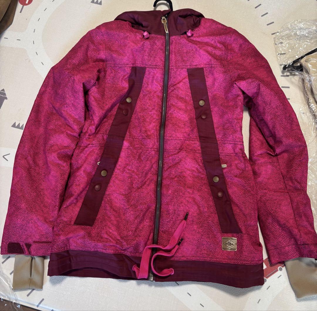 ROXY ピンク ジャケットとパンツセット M/M - メルカリ