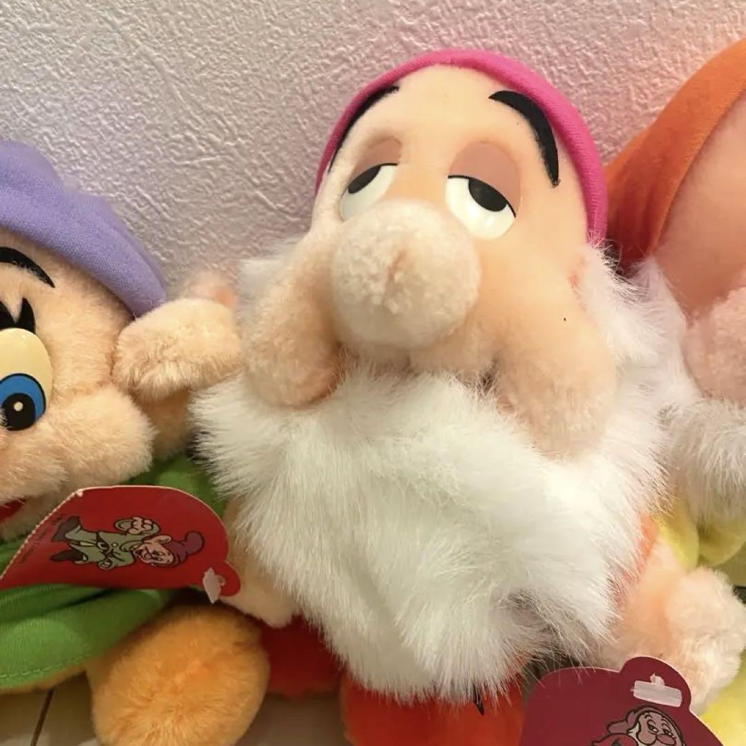 ディズニー disney ぬいぐるみ まとめ売り 希少 レア レア ディズニー 白雪姫 7人の小人 ぬいぐるみ Disney セット