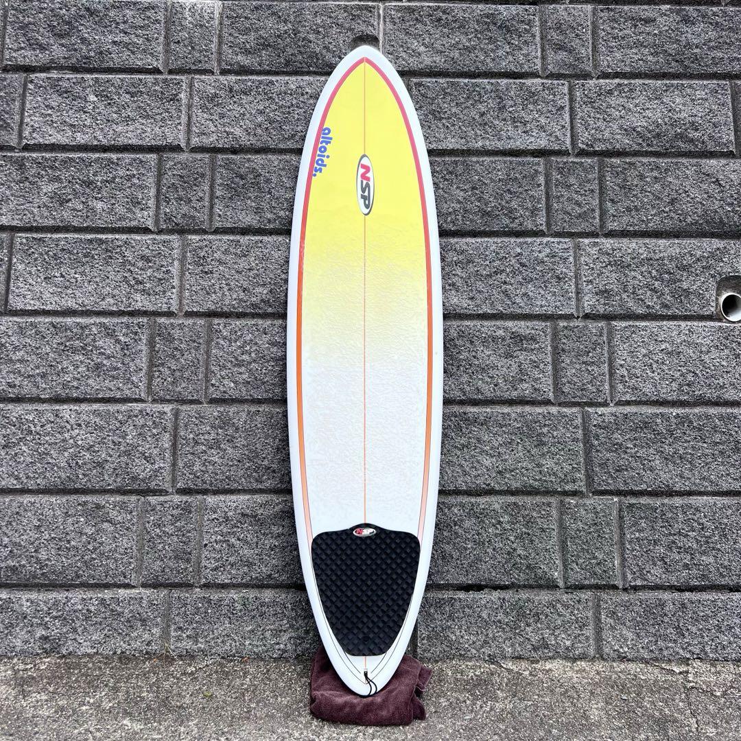 美品　NSP ファンボード　7’2ft ミッドレングス　さすぐ使える　良好