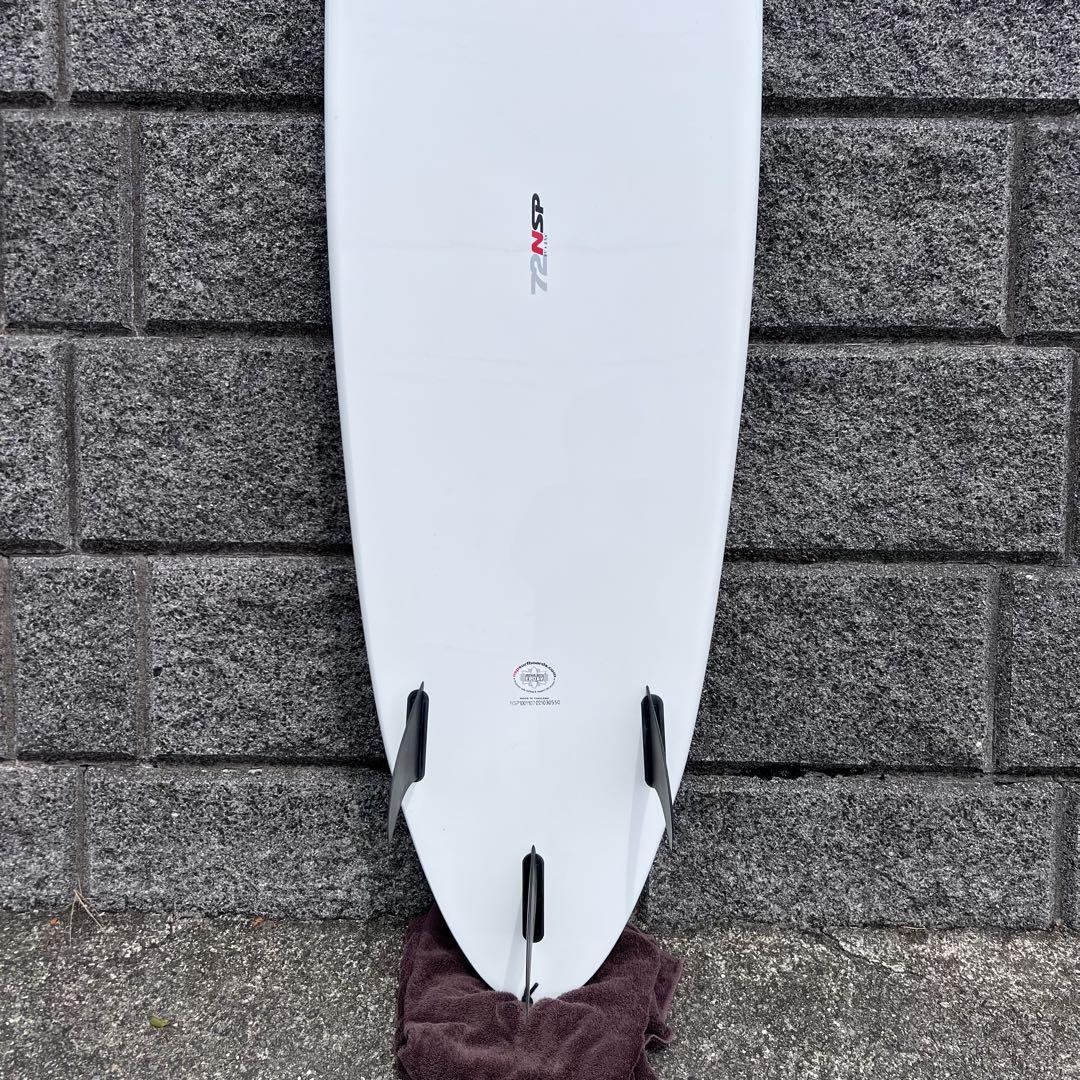 美品　NSP ファンボード　7’2ft ミッドレングス　さすぐ使える　良好