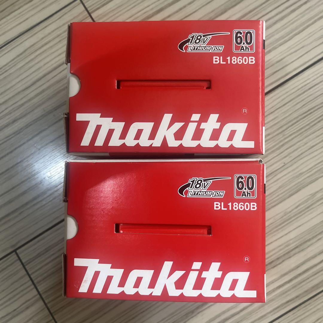 マキタ純正リチウムイオンバッテリ BL1860B 6.0Ah
