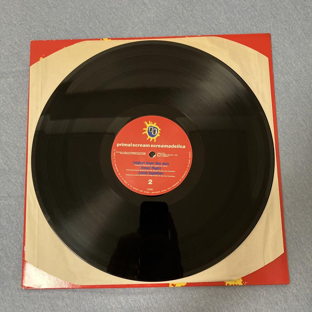 PRIMAL SCREAM SCREAMADELICA レコード UKオリジナル