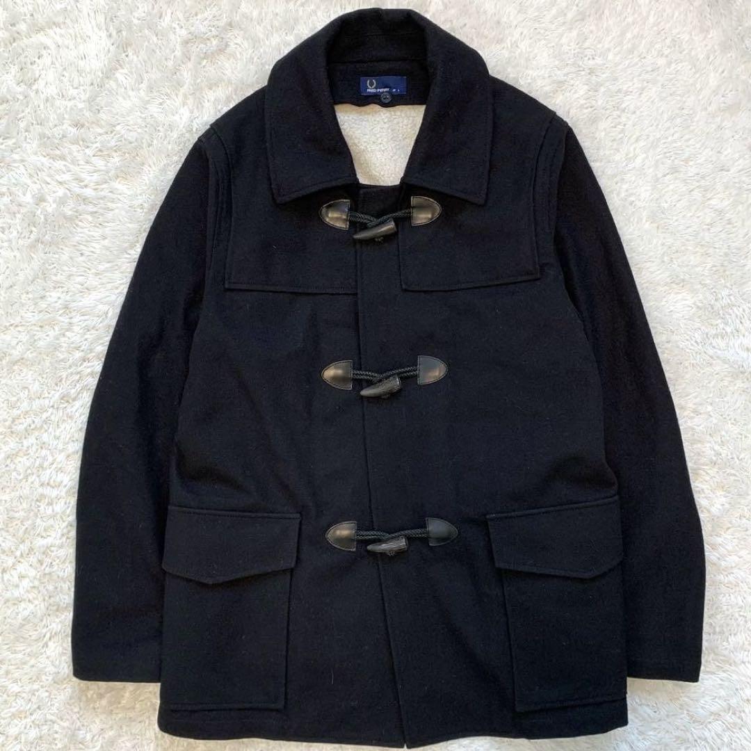 【極美品✨】フレッドペリー ダッフルハーフコート 3way ボアライナー 黒