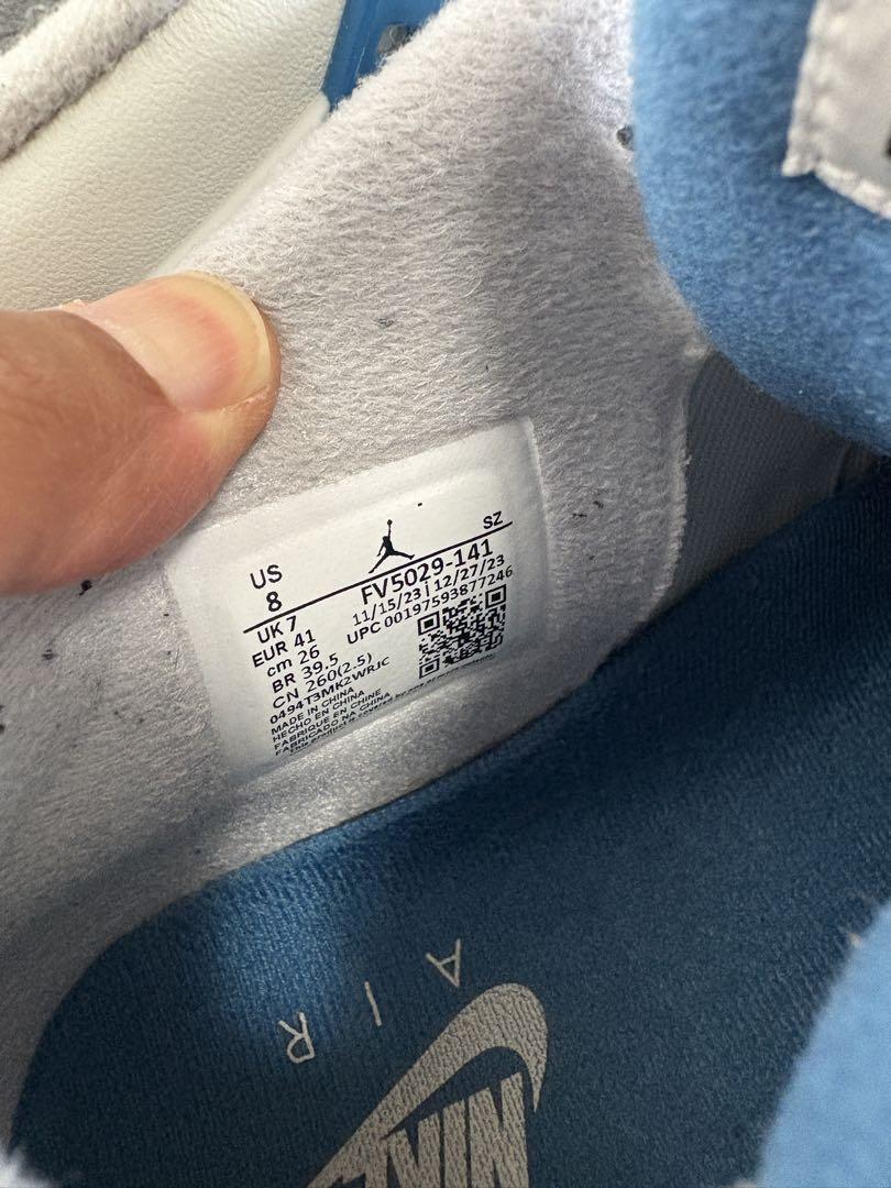 靴 AIR JORDAN 4 RETRO \"Industrial Blue\"