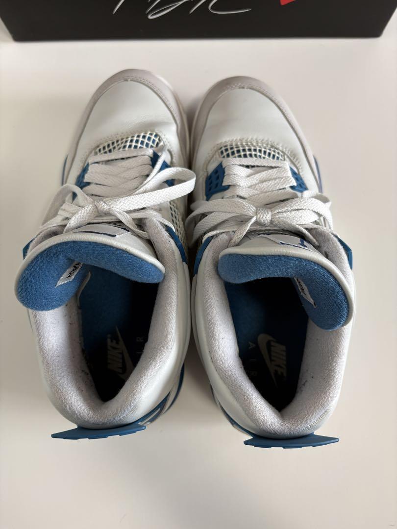 靴 AIR JORDAN 4 RETRO \"Industrial Blue\"