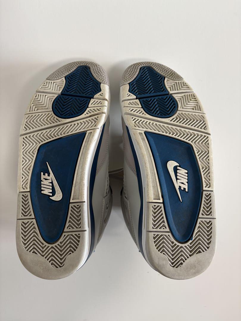 靴 AIR JORDAN 4 RETRO \"Industrial Blue\"
