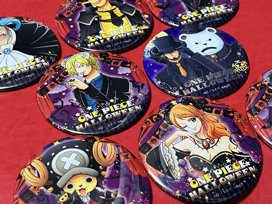 ワンピースタワー限定 ハロウィン 缶バッジ 2017 ロー ナミ