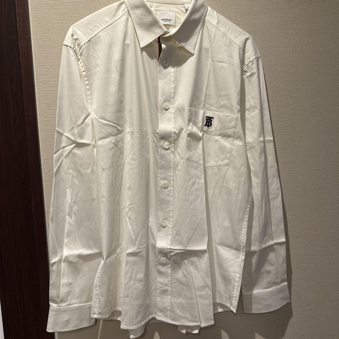 Burberry 長袖シャツ ホワイト BURBERRY ホワイト 長袖シャツ