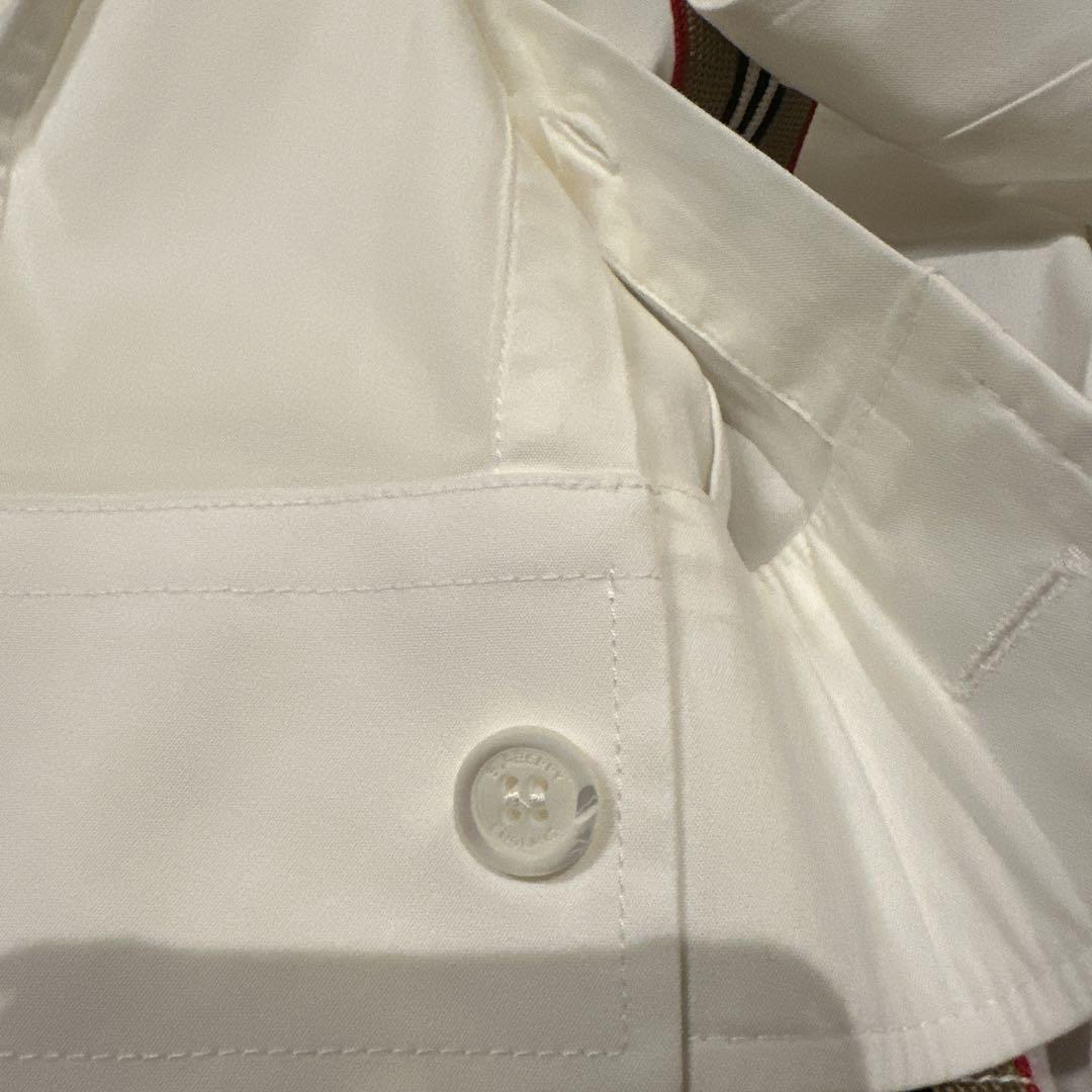 Burberry 長袖シャツ ホワイト BURBERRY ホワイト 長袖シャツ