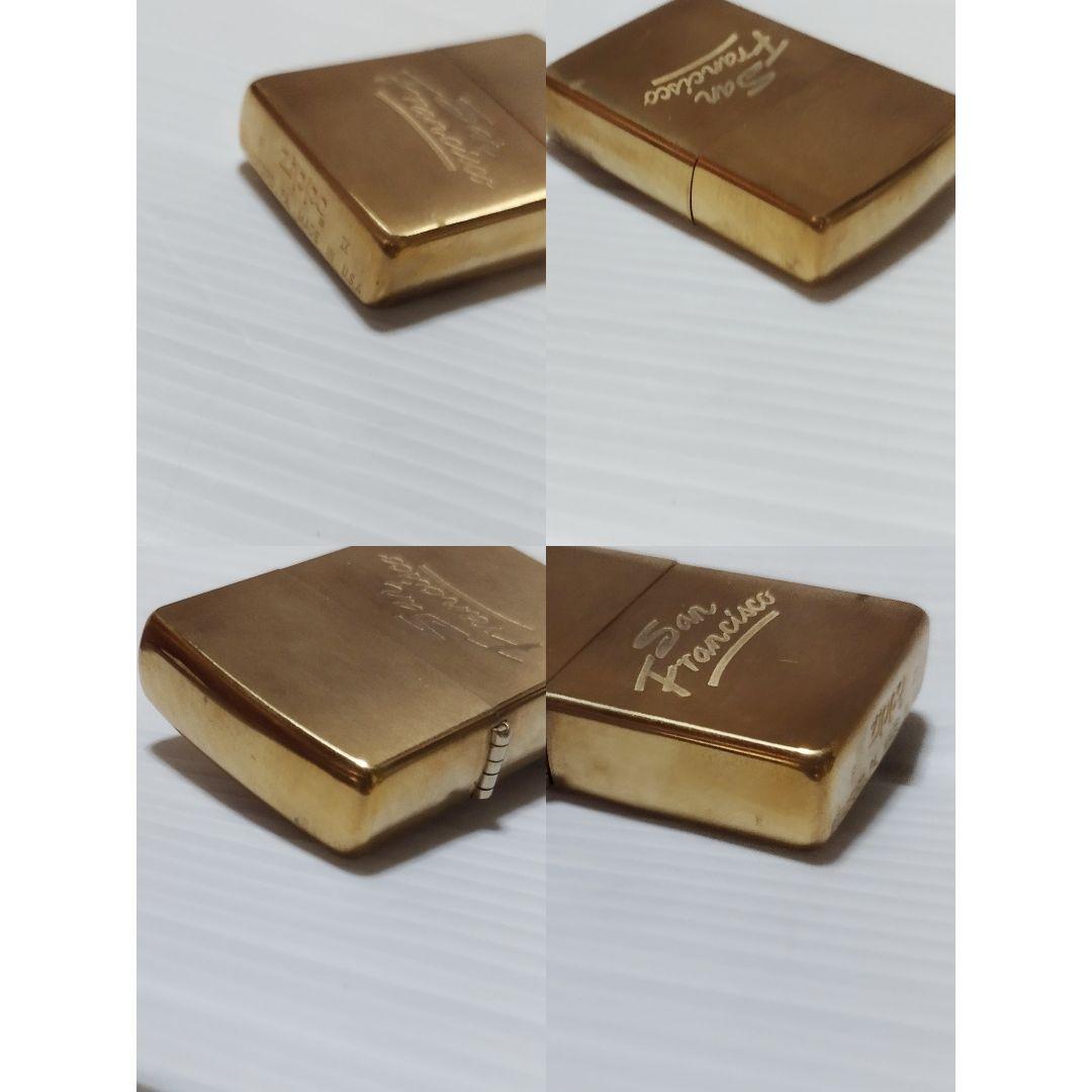 ZIPPO San Francisco　ゴールドカラー　1993年製
