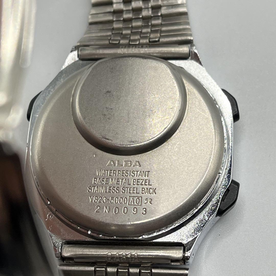 ヴィンテージ SEIKO セイコー アルバ Y823-5000 しゃべる時計
