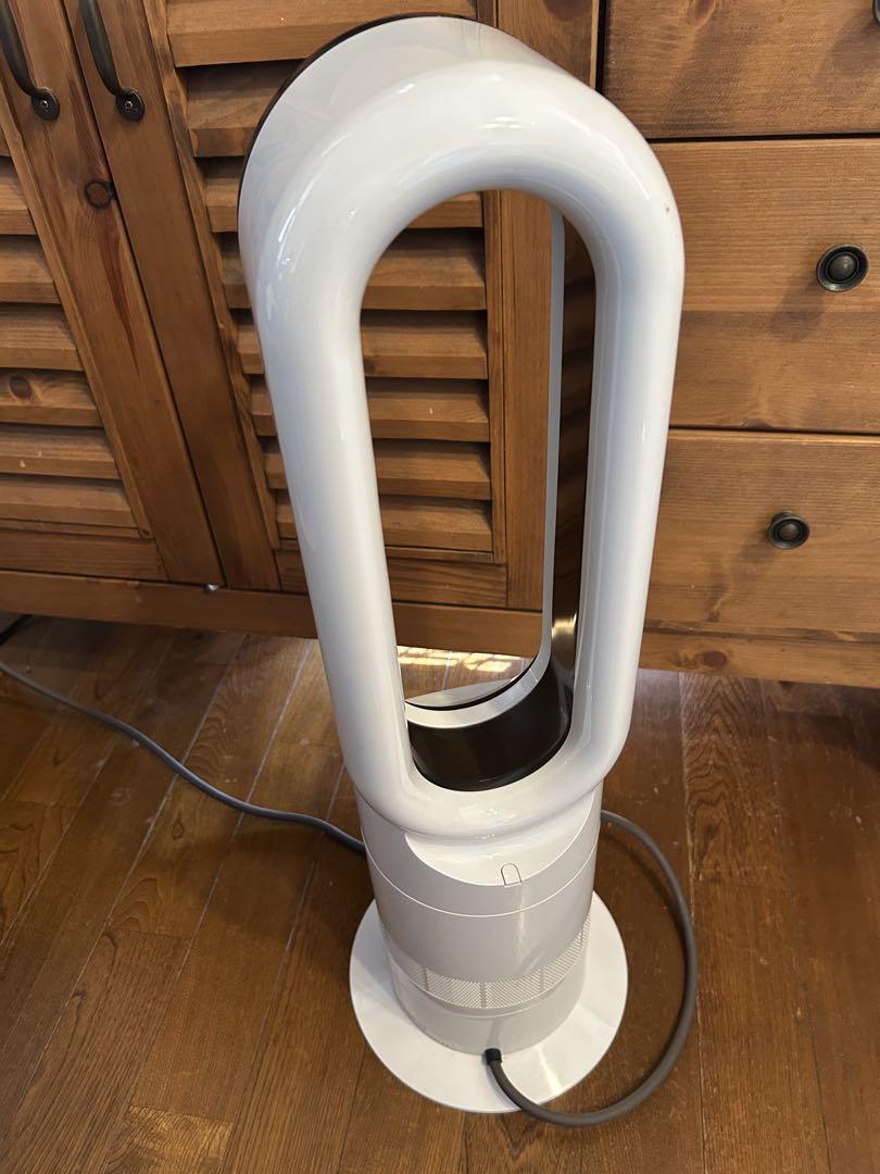 犬ケン 美品 ダイソン HOT+CooL AM09 ホワイト リモコン付