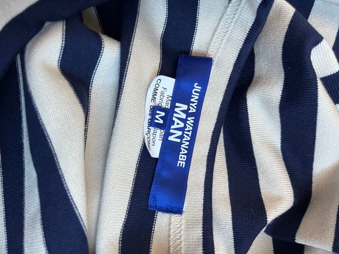 JUNYA WATANABE 25AW 25FWストライプ長袖カットソー M JUNYA WATANABE 25AW 25FWストライプ長袖カットソー M