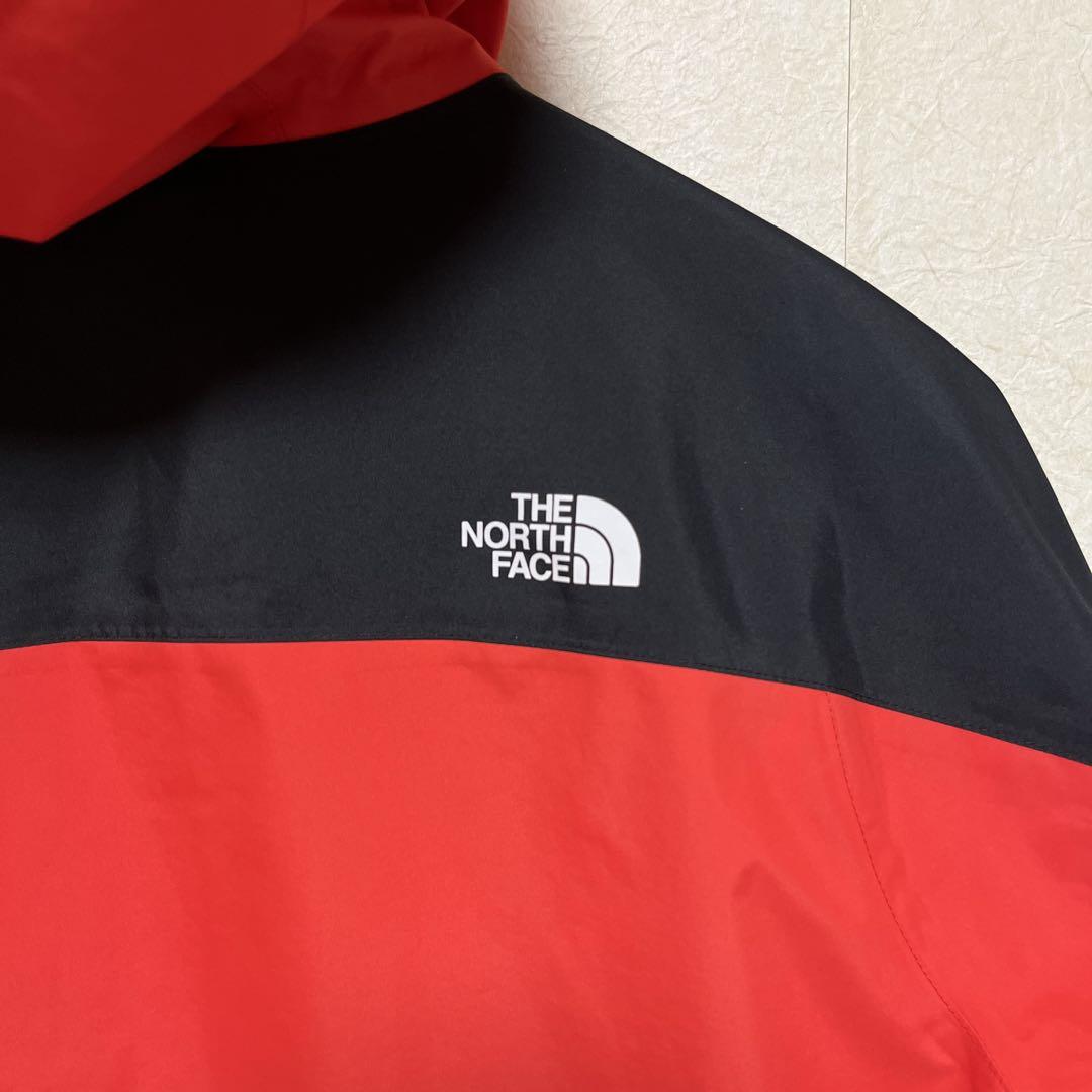 THE NORTH FACE キッズ ジャケット 160cm 韓国モデル 赤×黒