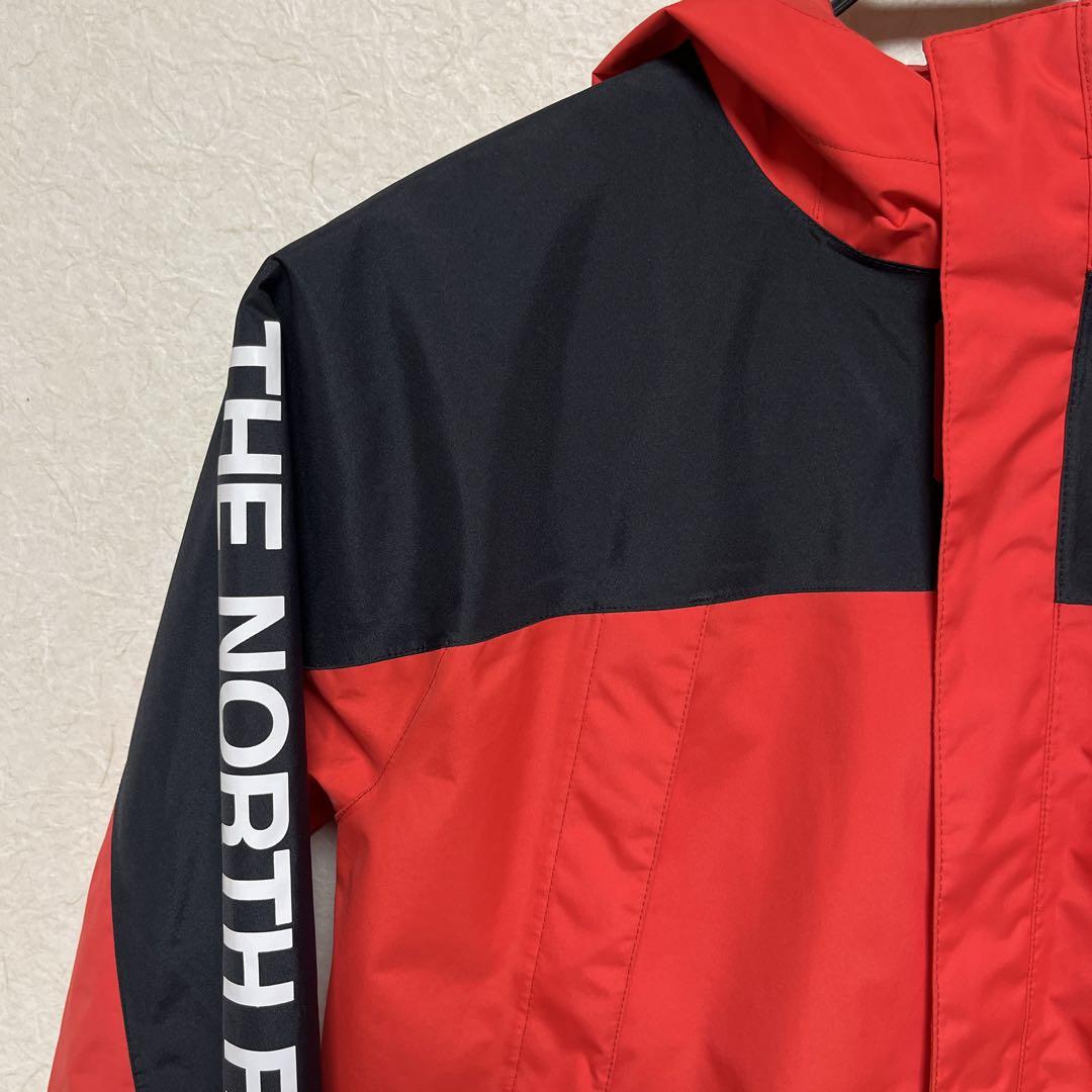 THE NORTH FACE キッズ ジャケット 160cm 韓国モデル 赤×黒