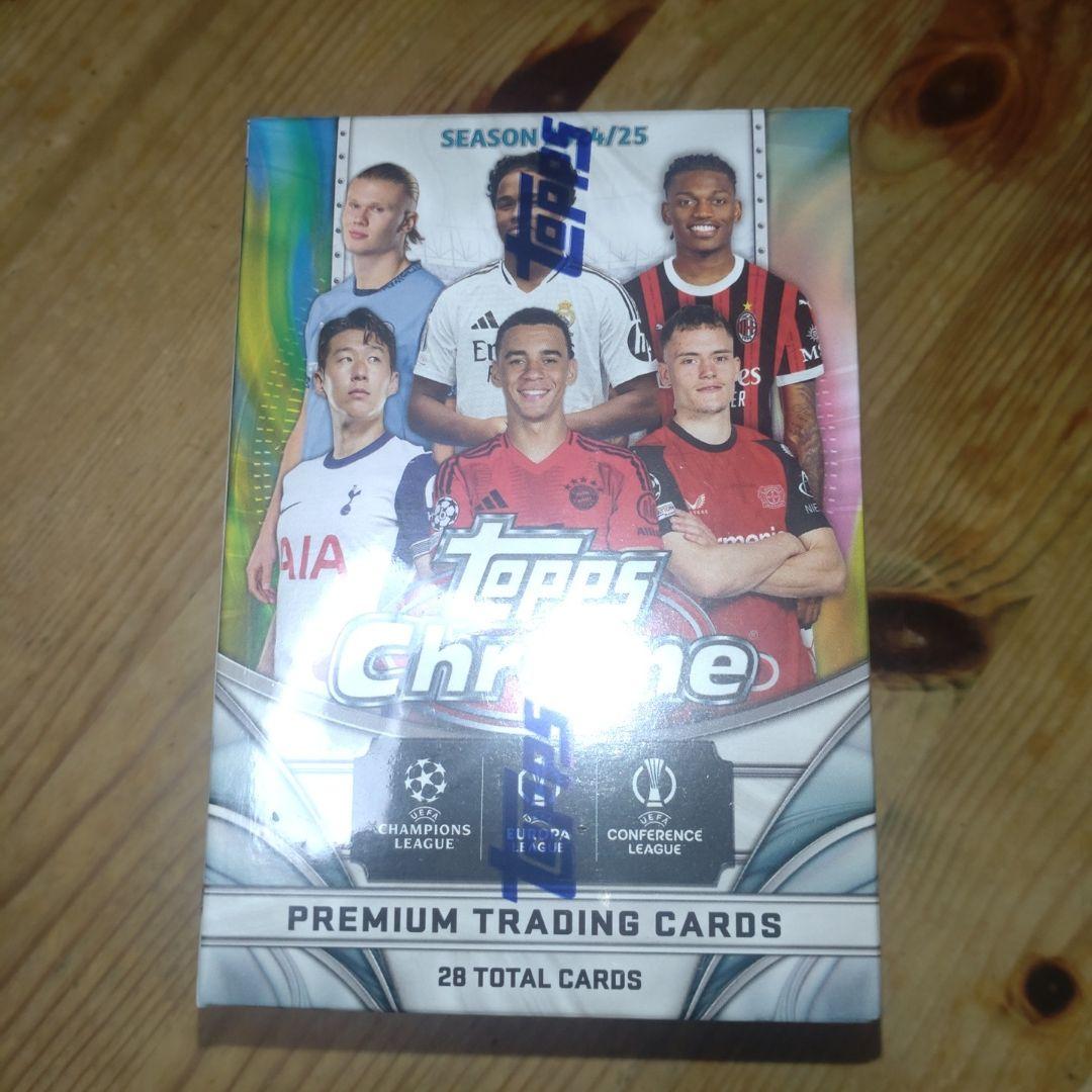 1箱】Topps クラブコンペティション Chrome 24-25 ブラスター版