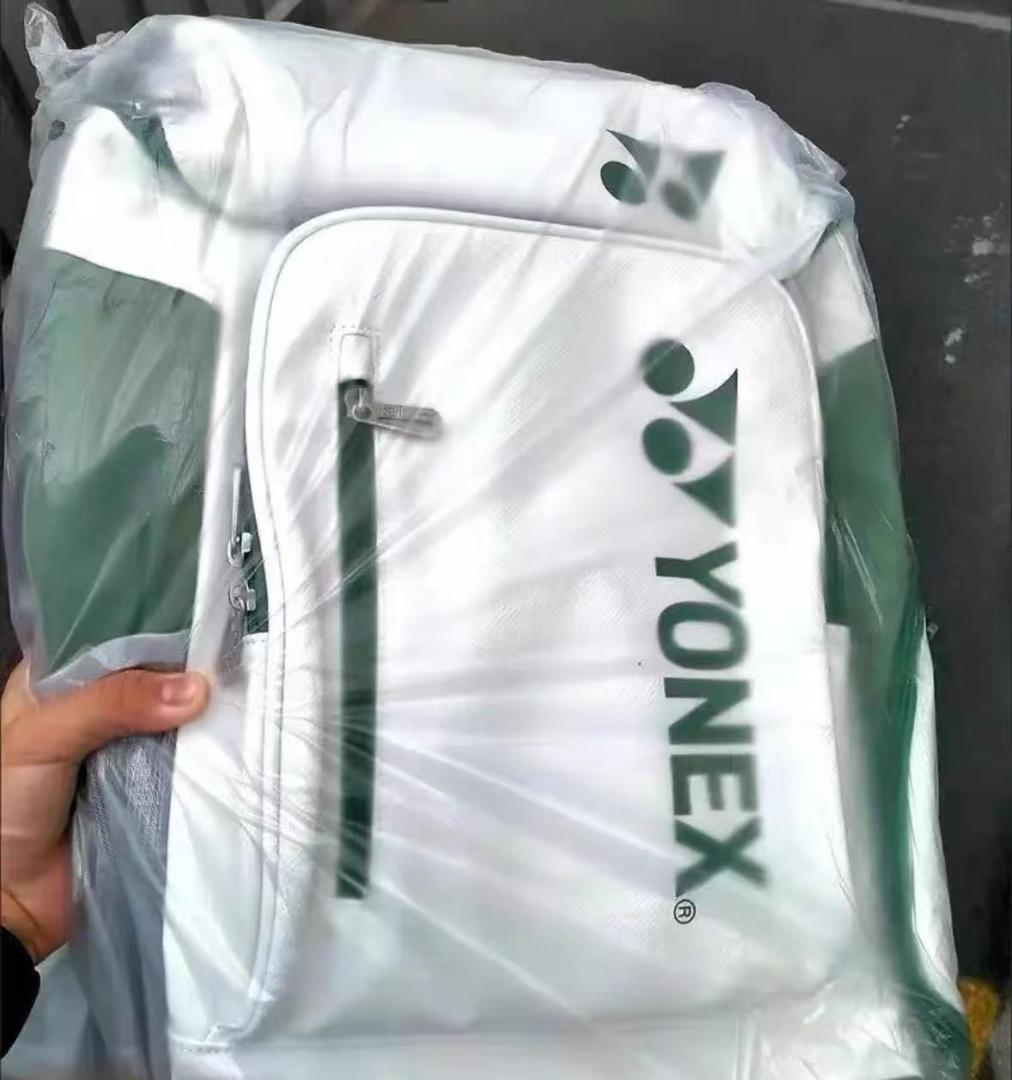 YONEX バドミントンバッグ ホワイト/グリーン