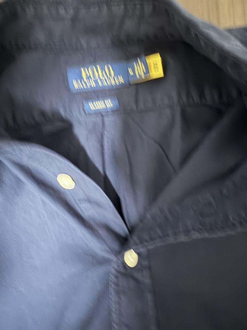 Polo Ralph Lauren 半袖シャツ ネイビー M