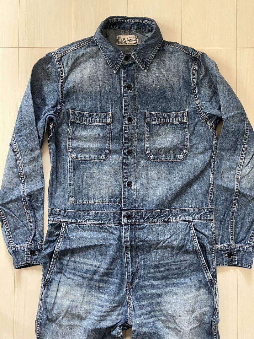 ジャーナルスタンダード relume デニムオールインワン USED加工 つなぎ