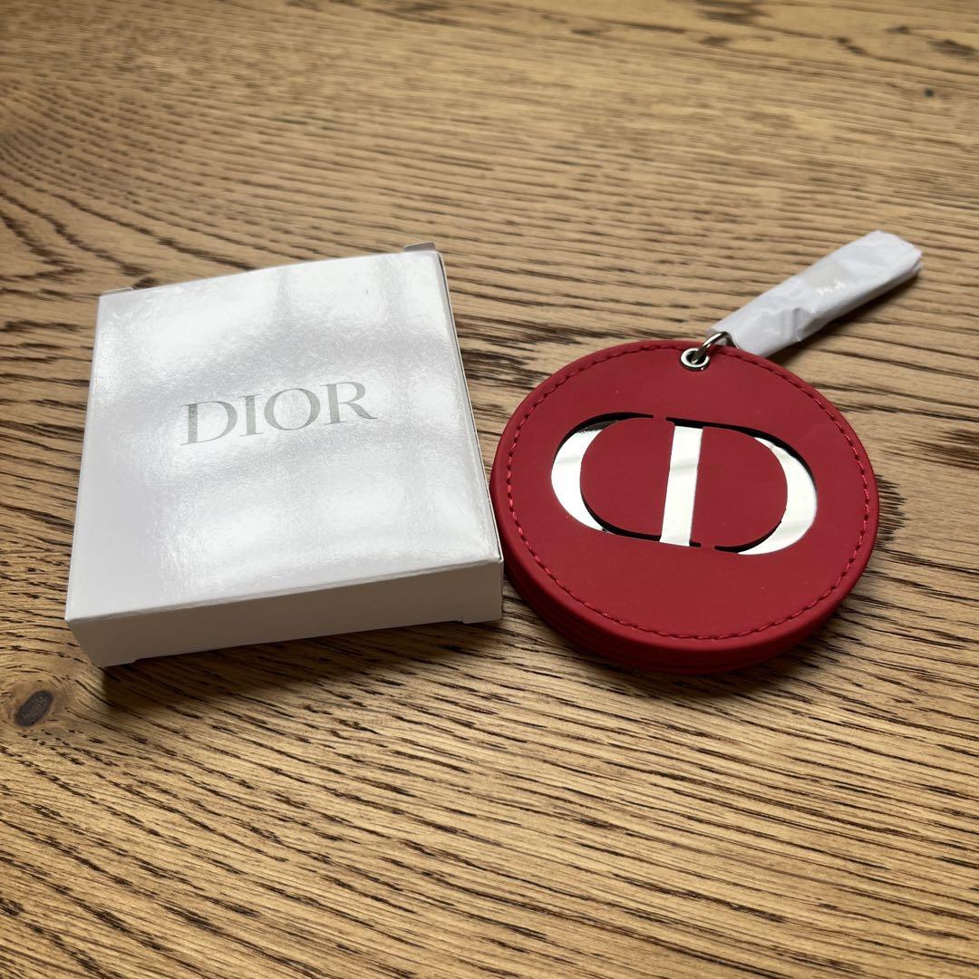 新品未使用 限定Dior ノベルティミラー アイテム レア】非売品Diorノベルティミラーキーホルダー ディオール 新品