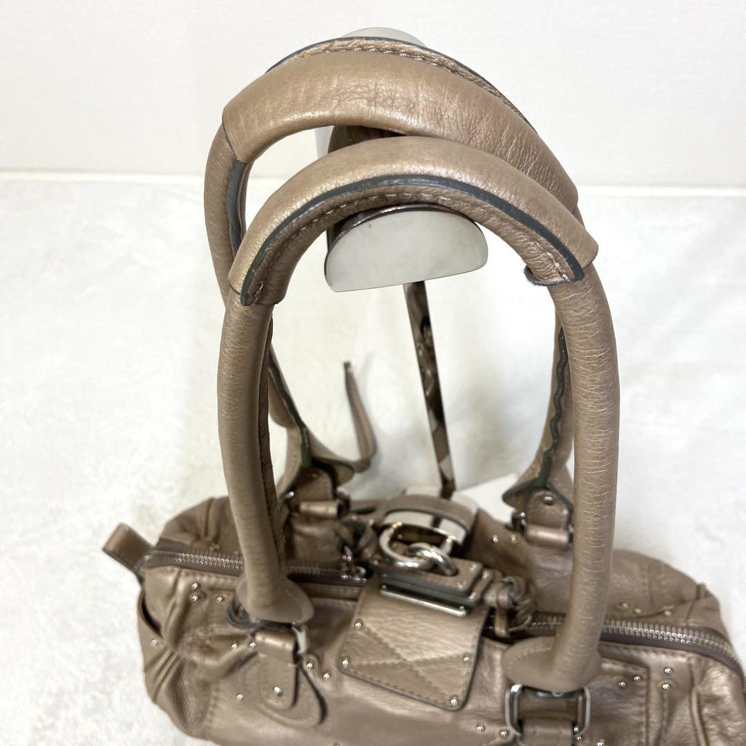 ☆美品☆ Chloe レザー　パディントン　トートバッグ　ハンドバッグ　南京錠
