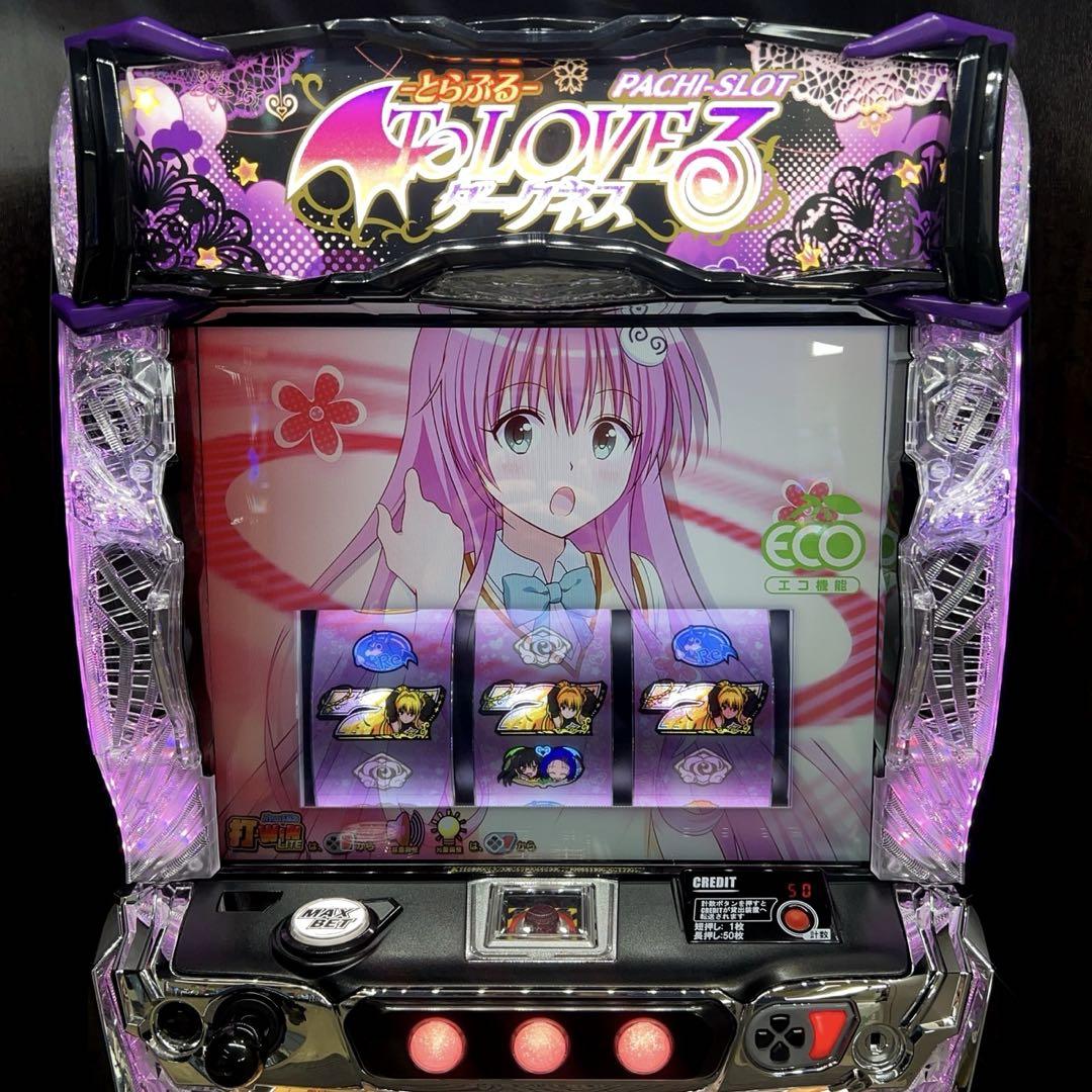 パチスロ実機　スマスロToLOVEるダークネス・ダークネスパネル