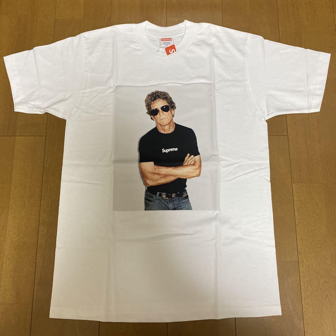 09SS シュプリーム ルーリード Tee M 白 缶バッチ・半タグ付
