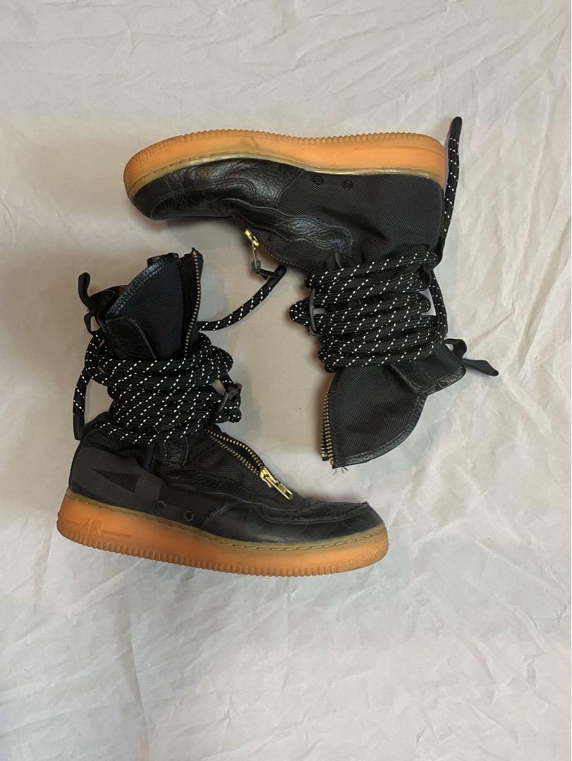 美品　Nike SF AF1 HI ブラック　ガムソール 26.5cm 6,160円
