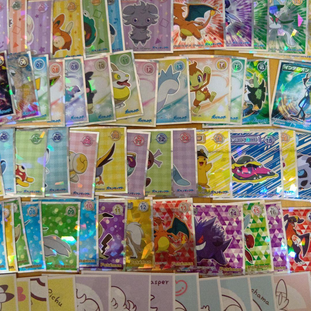 ポケモンウェハースチョコシール弾コンプリートまとめ売りやや傷や汚れあり