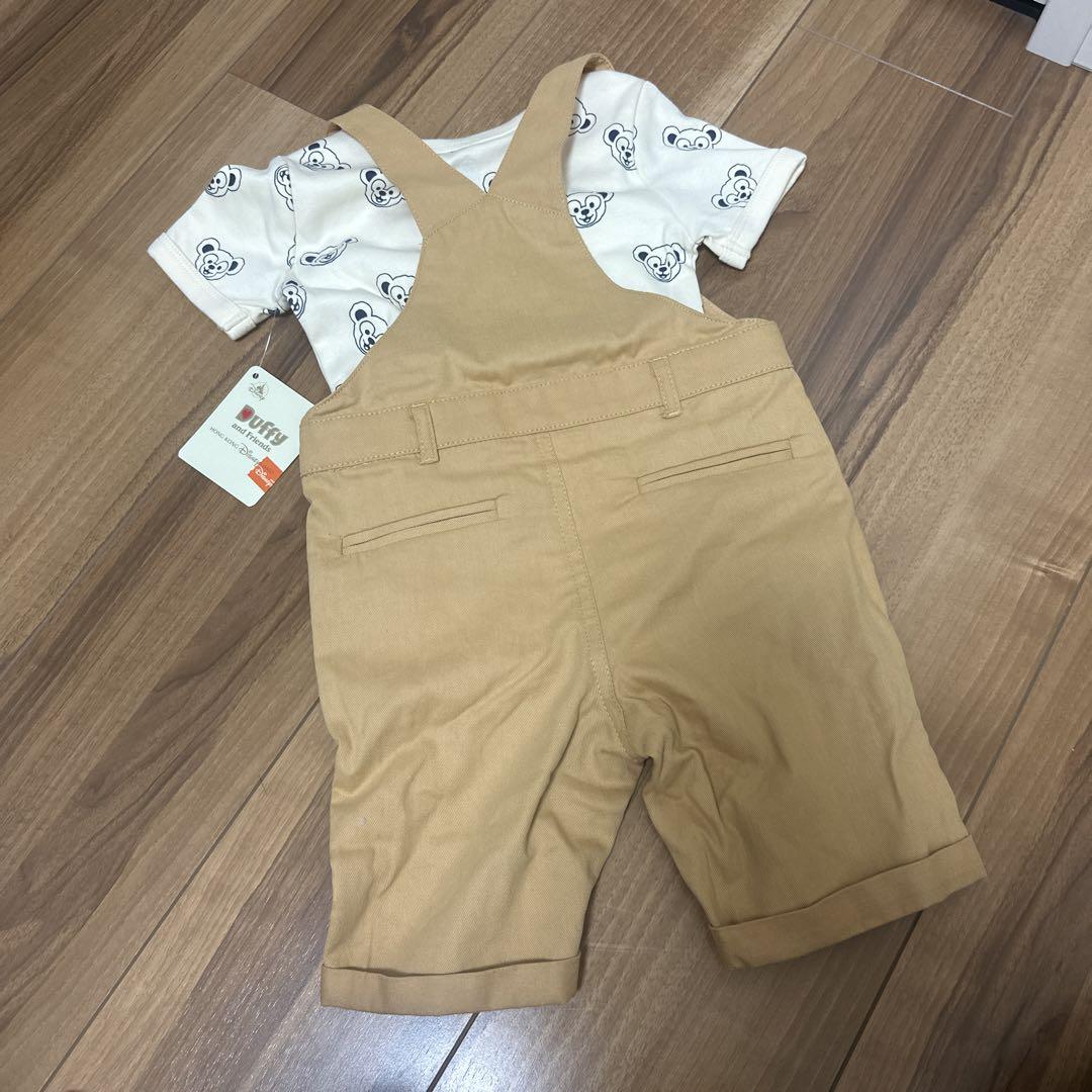 香港ディズニー　ダッフィー　ベビー服　ロンパース