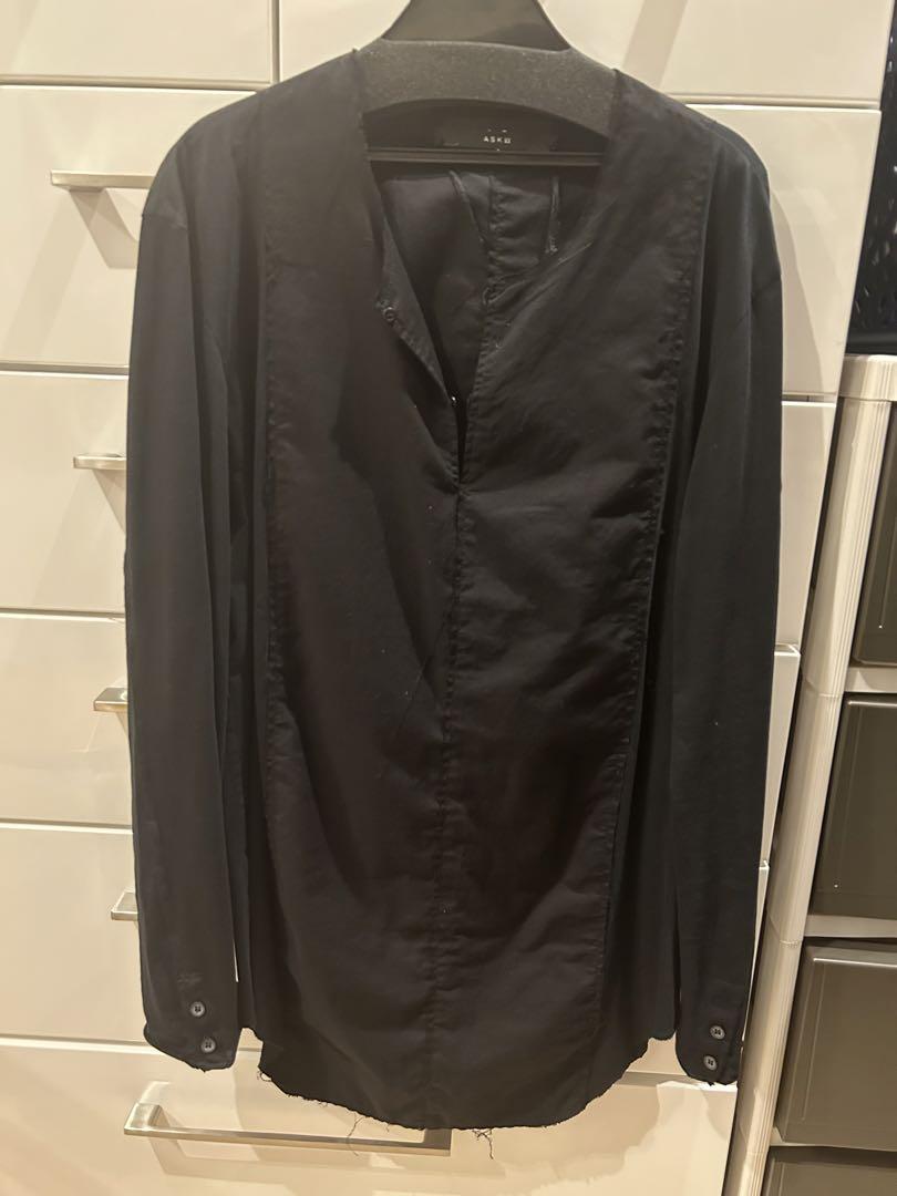 未使用ASKYY/DOCKING TUNIC SHIRTS / BLK/サイズ1